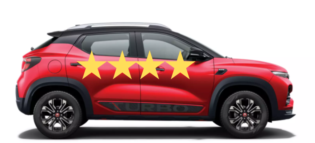 4 Star Rating Cars In India  