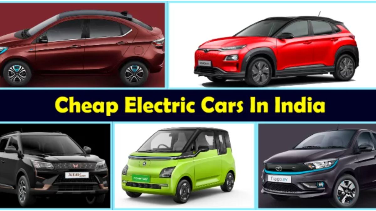 Cheap electric car In India