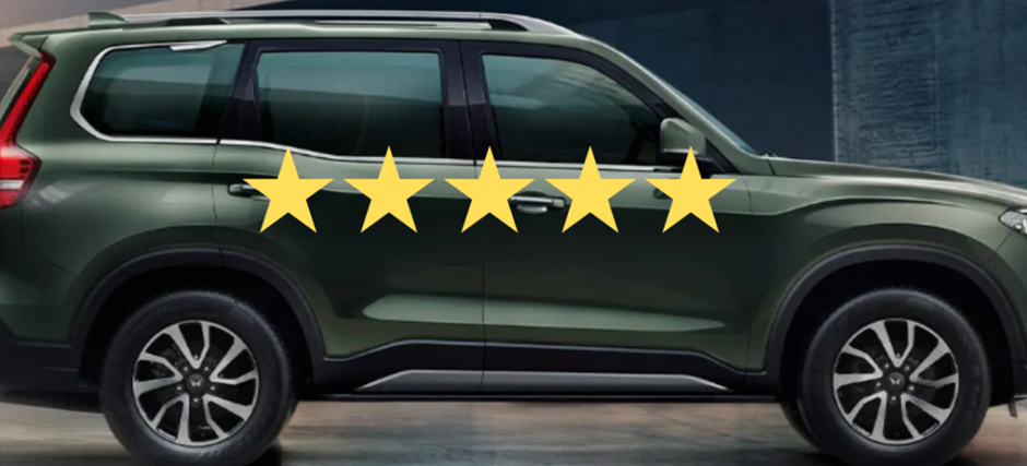  5 star rating cars in India in 2023
