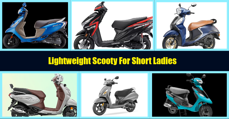 Best Lightweight Scooty For Short Ladies