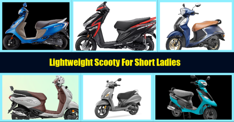 lightweight scooty for short ladies