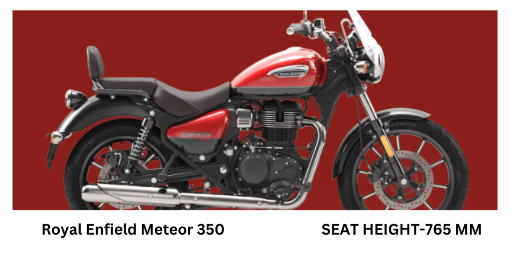  low seat height bikes in India