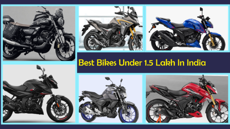 Best bikes under 1.5 Lakhs in India