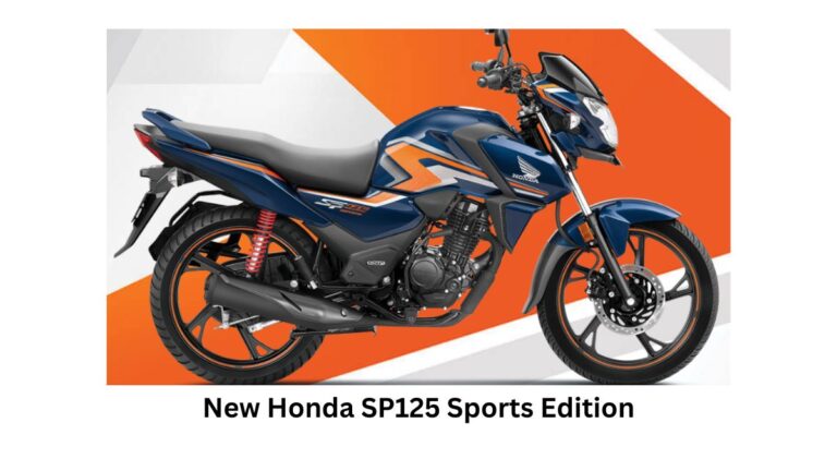 New Honda SP125 Sports Edition