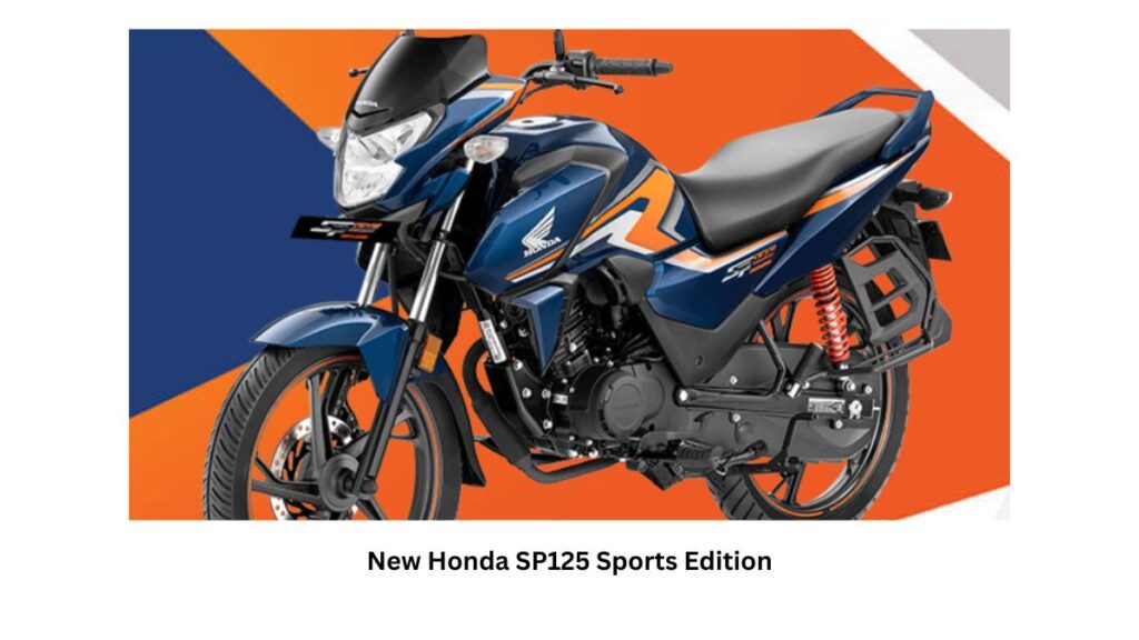 New Honda SP125 Sports Edition
