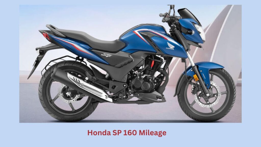 Honda SP 160 Mileage