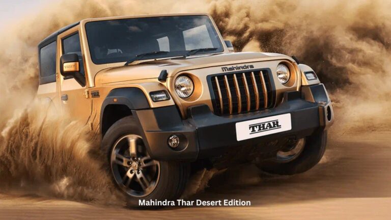 New Mahindra Thar Desert Edition