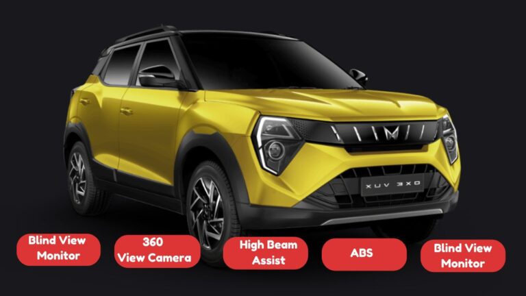 Safety Features of the New Mahindra 3XO