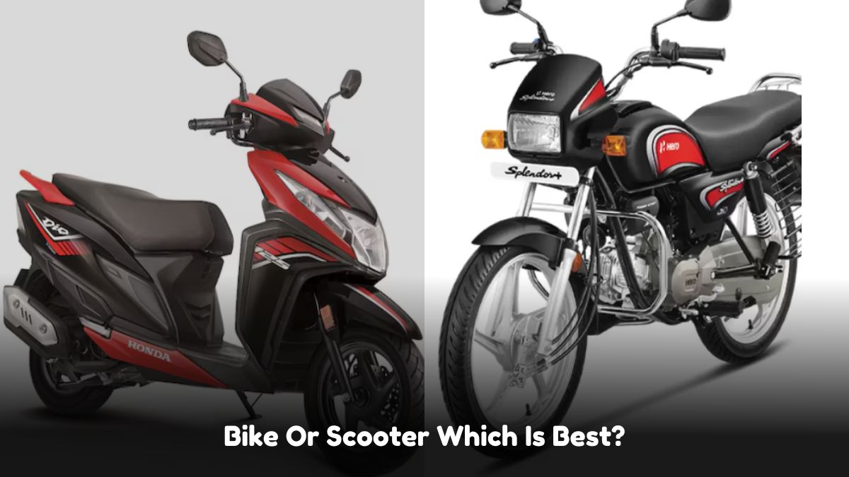 Bike Or Scooter Which Is Best?